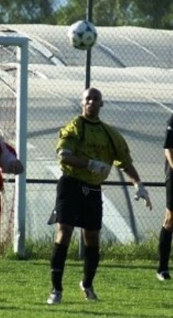 Bruno, gardien lors de la saison de la promotion !